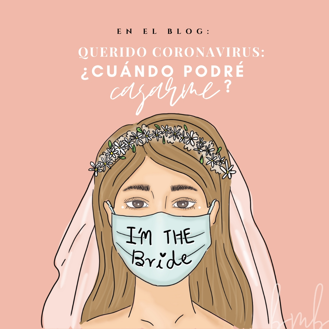 coronavirus cuándo podré casarme Novia Agenda Bride to be Bride Wedding Bridal planner Dear bride to be Boda