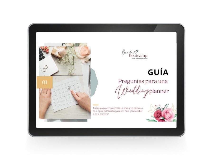 Guía para contratar una Wedding Planner