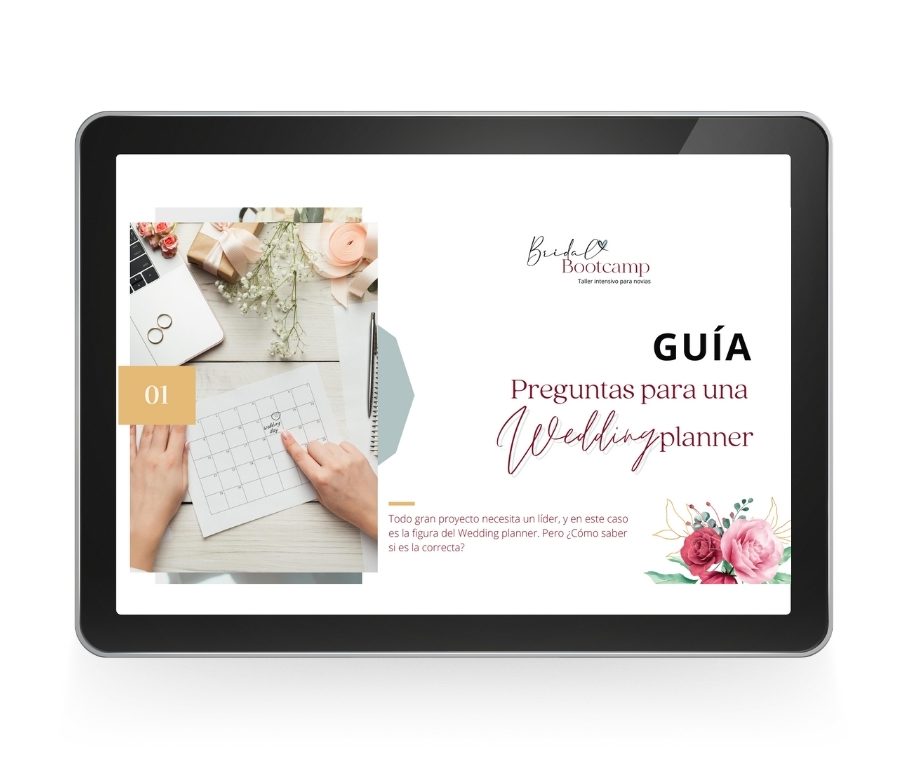 Guía para contratar una Wedding Planner